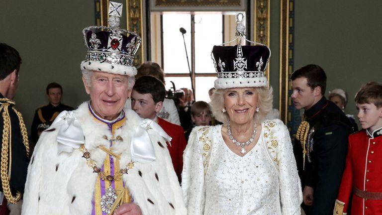 King and Queen 'deeply touched' by nation's celebration of coronation