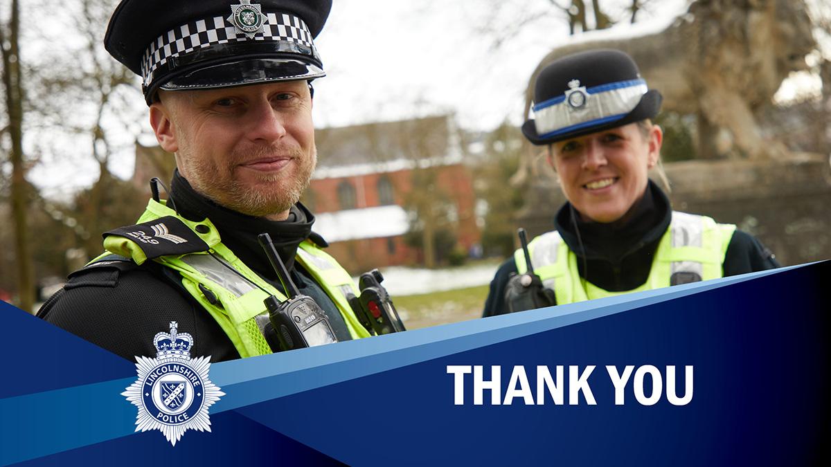 We recently appealed for help to find a 15-year-old boy reported missing from Sleaford.
We are pleased to say he has been found. Thank you to everyone who shared our appeal.