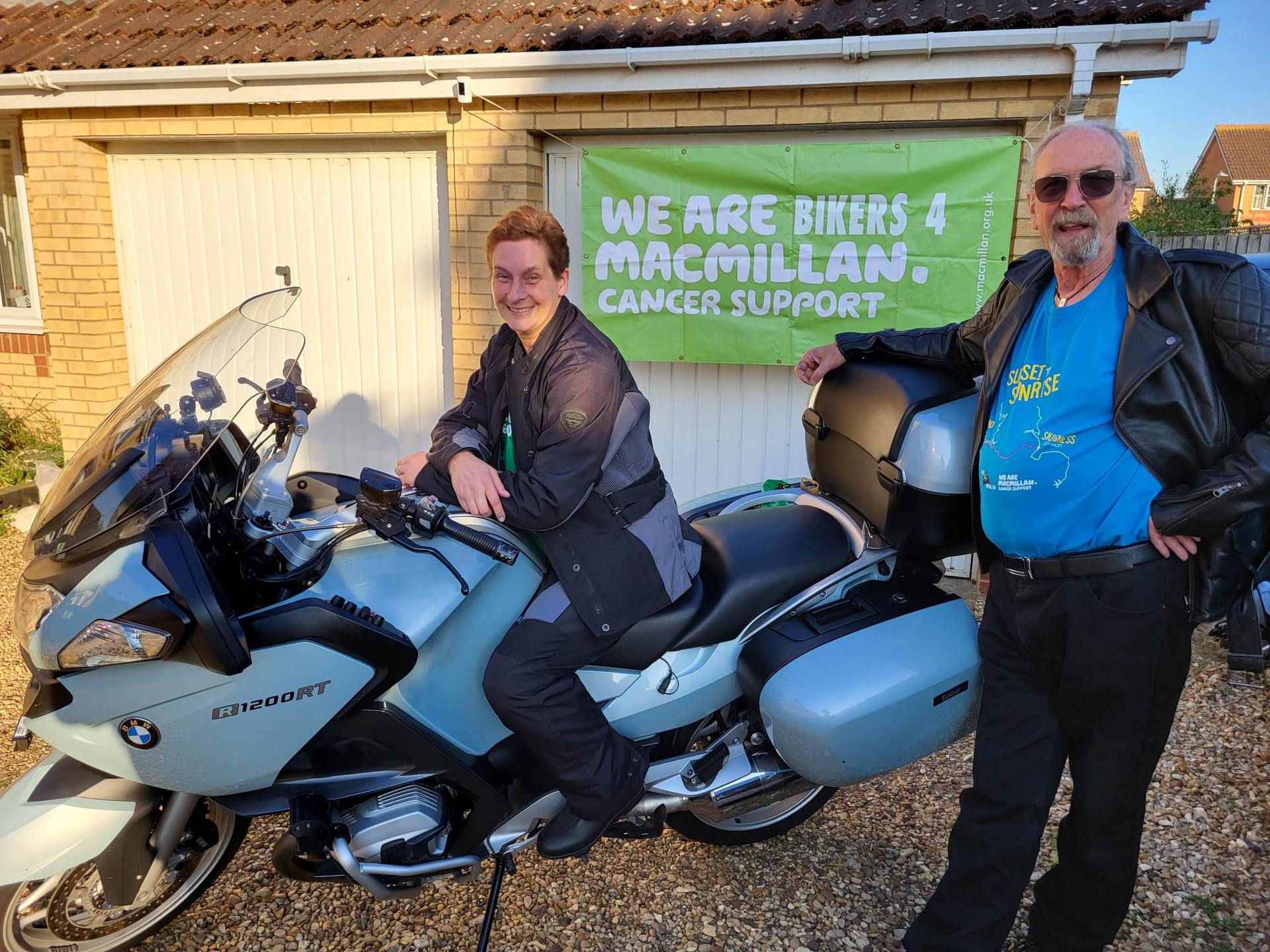 Lincolnshire biker battling cancer joins epic fundraiser for Macmillan