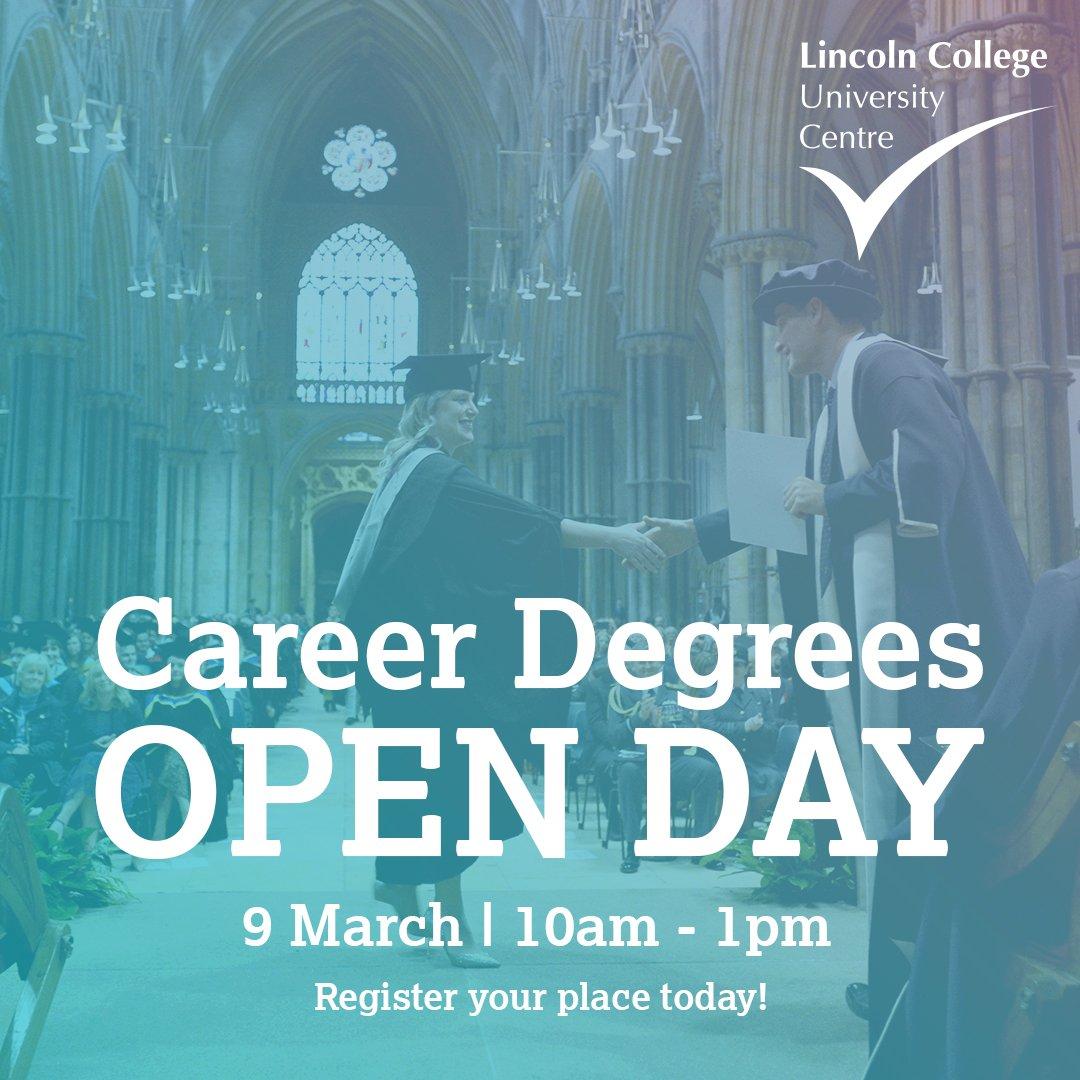 Lincoln College University Centre Open Day